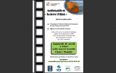 ABC biodiversité – soirée film le 30 avril