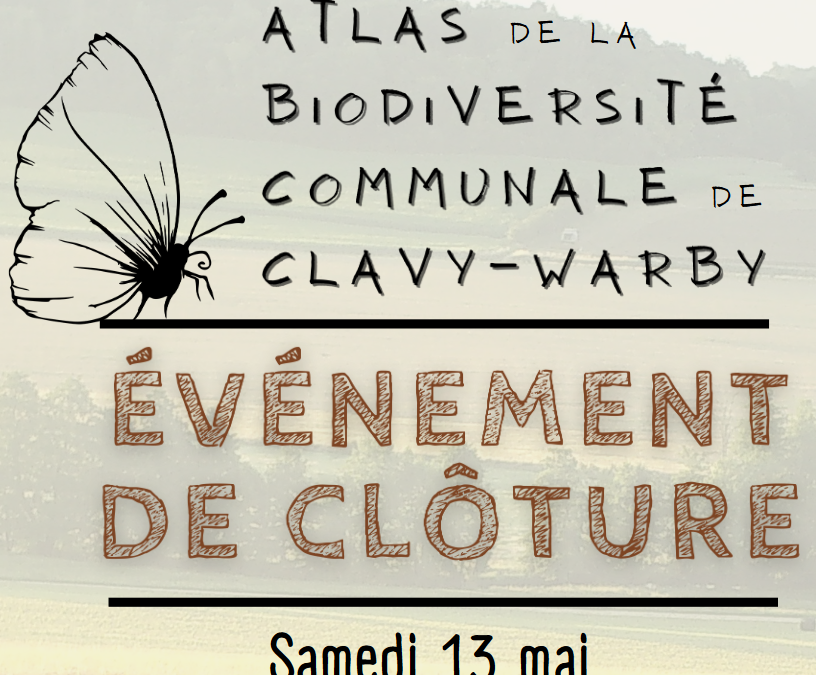 ABC biodiversité – événement de clôture le 13 mai